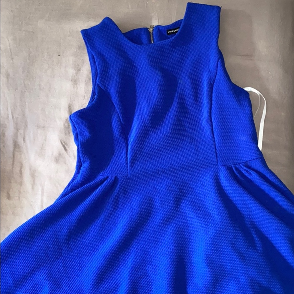 BLUE DRESS